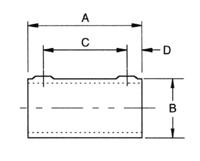 AIS 08&nbsp;STRAIGHT COUPLING
